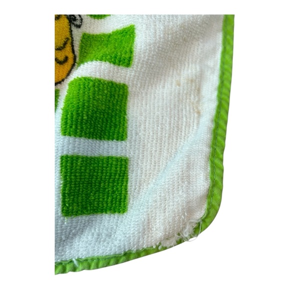 VTG Christmas Half Aprons Lot of 3 Terry Cloth Red Green Tie Back Santa Snowman - Picture 15 of 16